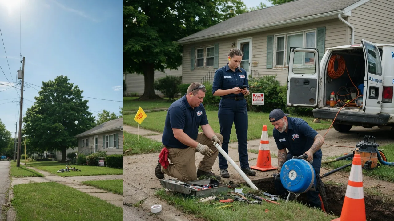 Sewer Line Repair in Gorham, KS near me